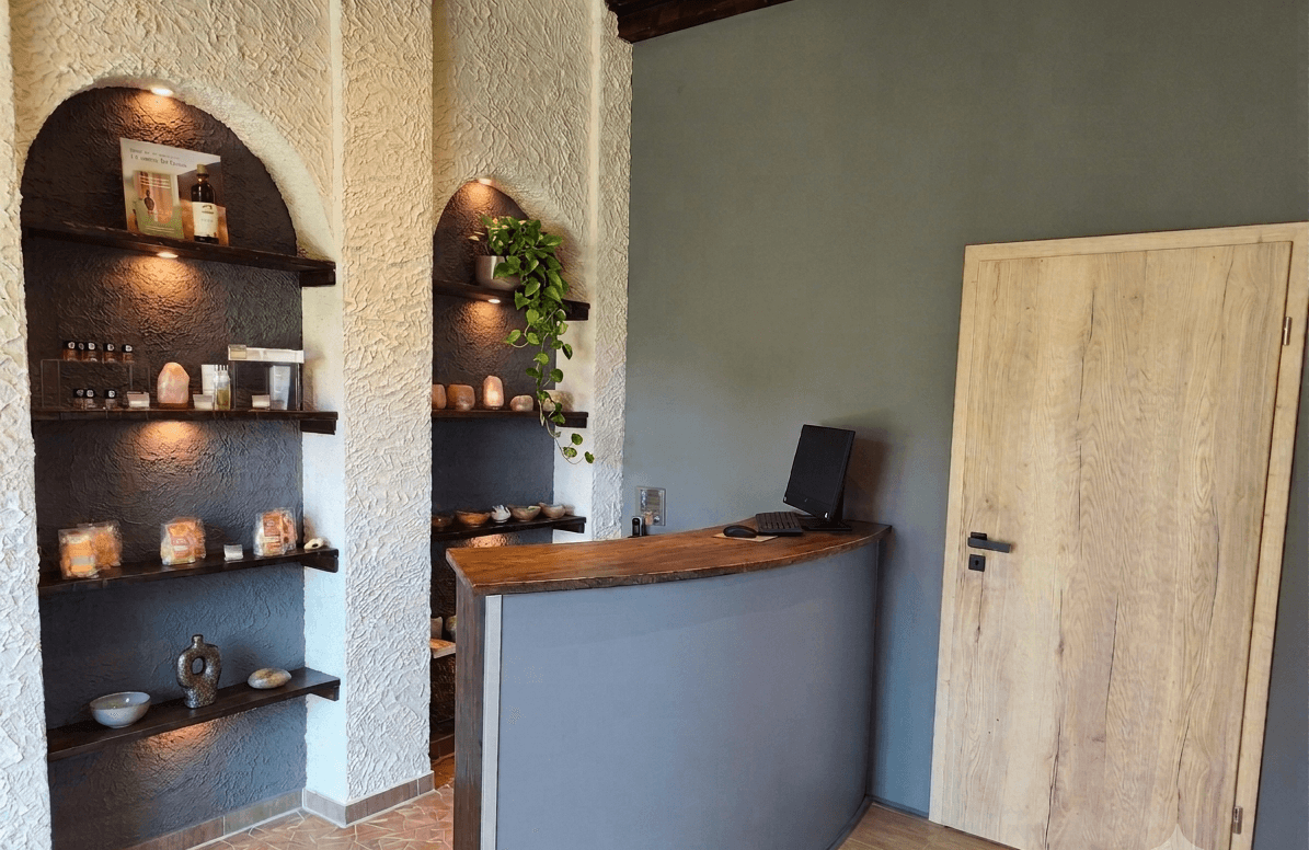 Entspannende, einladende Wellness-Atmosphäre